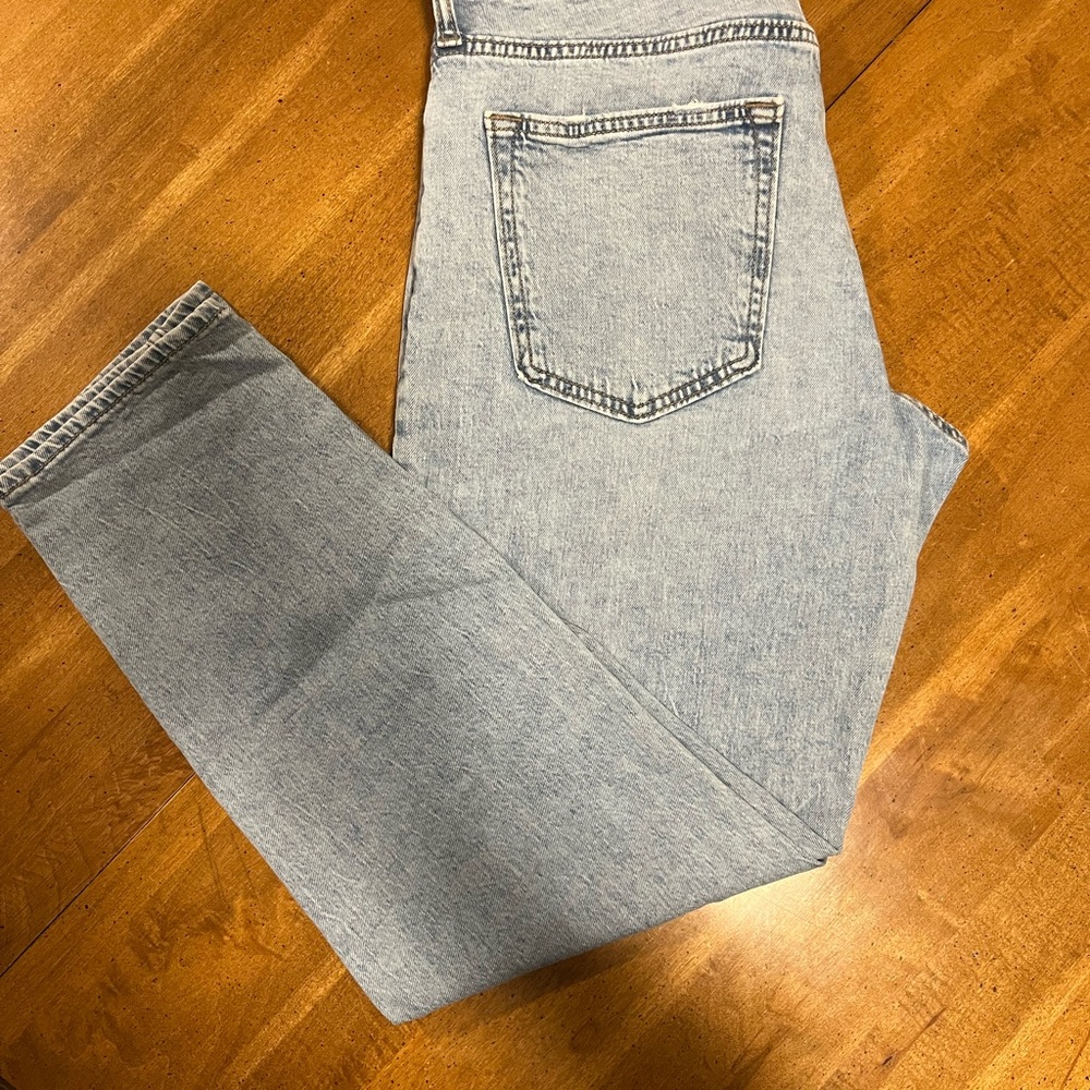 Old Navy Light Blue Athletic Taper Jeans